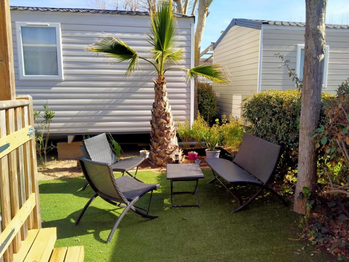 Mobil-Home Les Locs Danous Valras-Plage Bagian luar foto