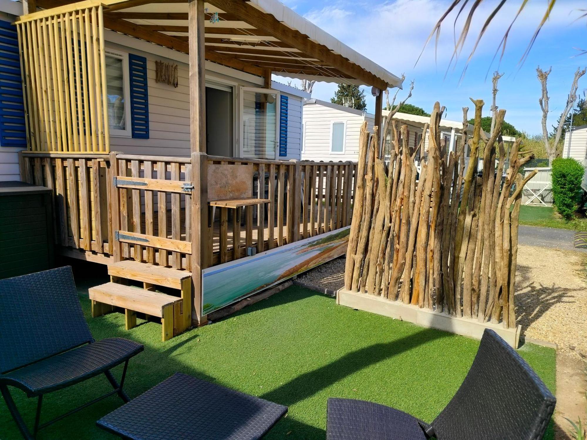 Mobil-Home Les Locs Danous Valras-Plage Bagian luar foto